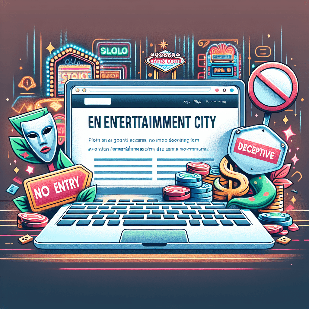 如何避免娛樂城詐騙, professional blog illustration, high quality, suitable for blog post, no text or watermarks