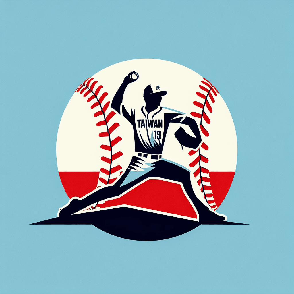 投手缺乏「怪物」 中華隊出征U12世界盃陣容大解密, clean and minimalist design, high quality, suitable for blog post, no text or watermarks