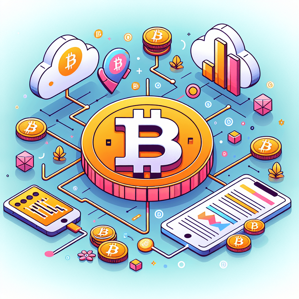 比特幣是什麼, professional blog illustration, high quality, suitable for blog post, no text or watermarks