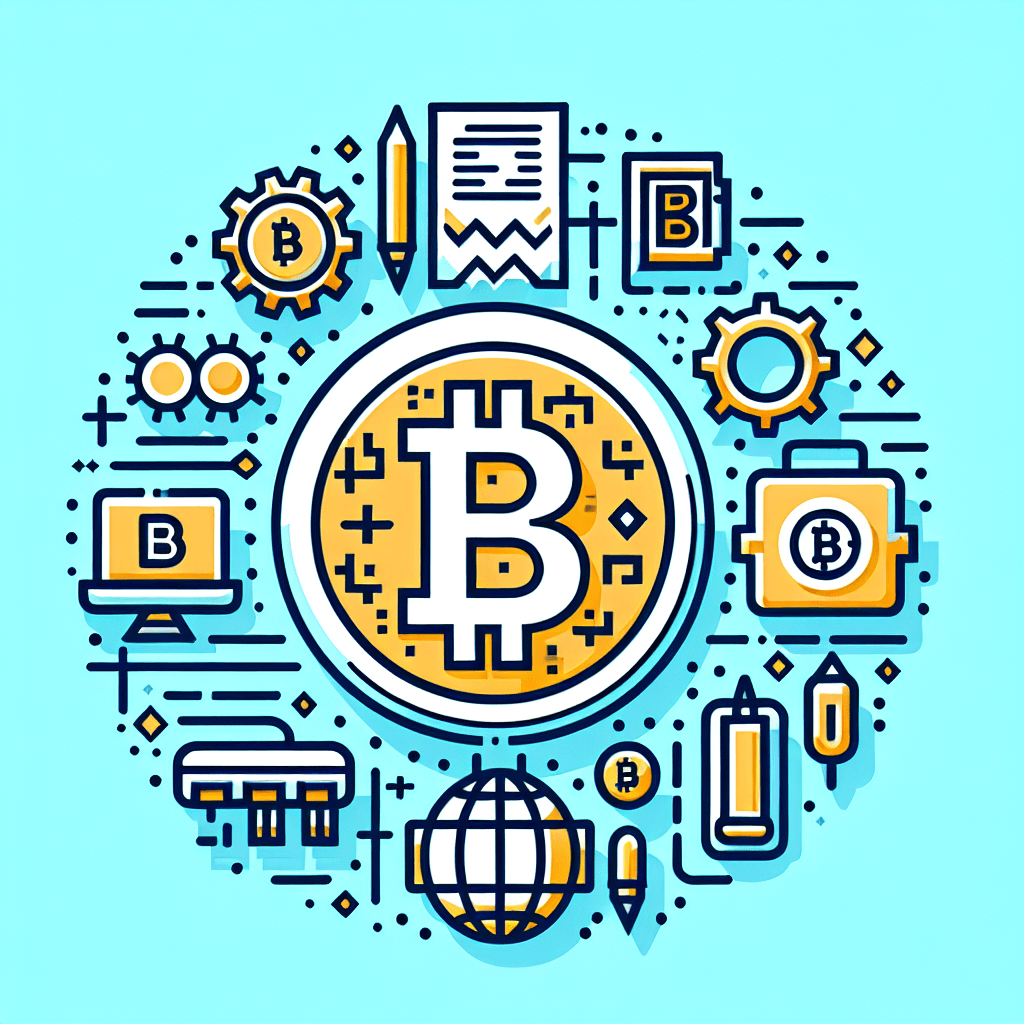 比特幣是什麼, clean and minimalist design, high quality, suitable for blog post, no text or watermarks