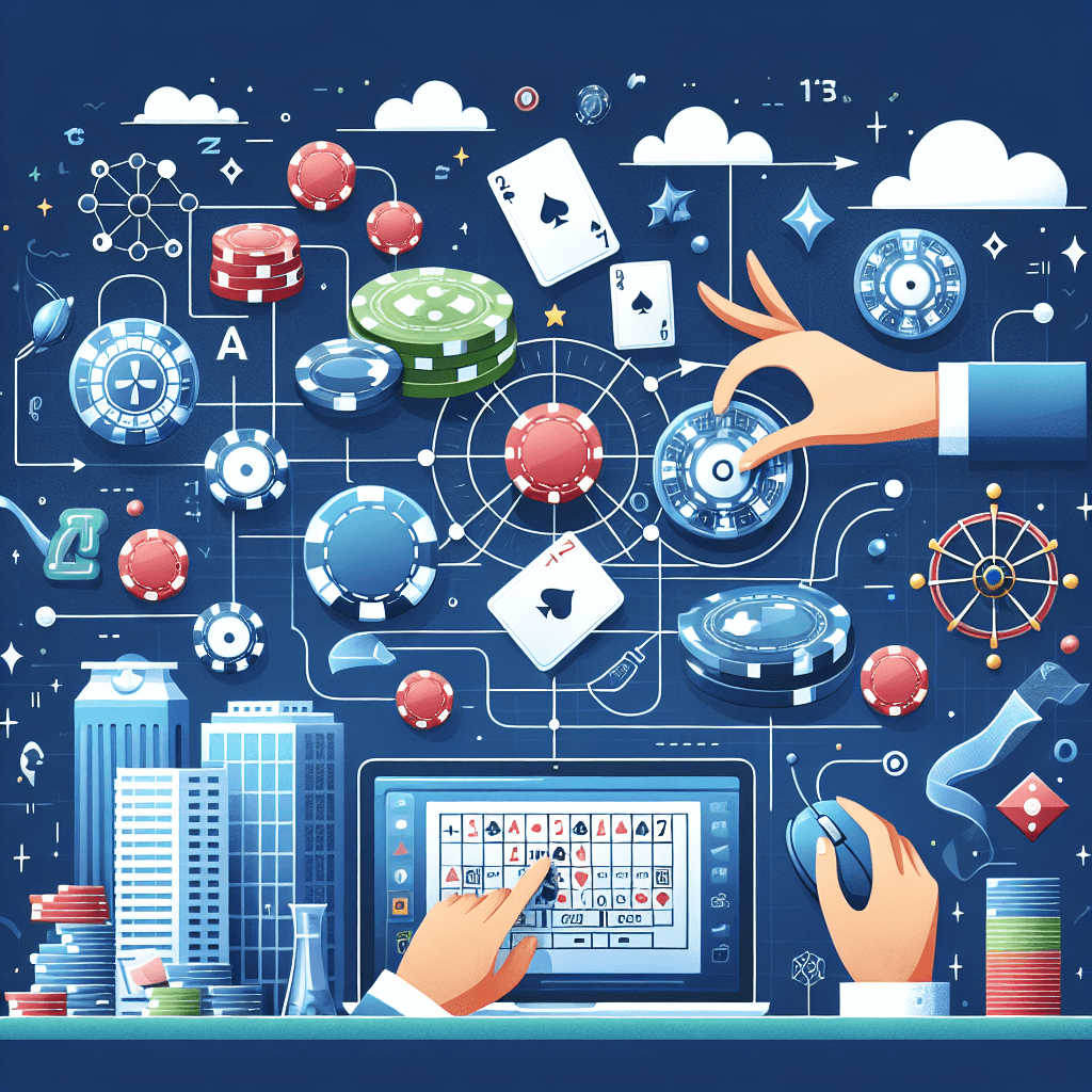 百家樂必勝公式圖解, professional blog illustration, high quality, suitable for blog post, no text or watermarks