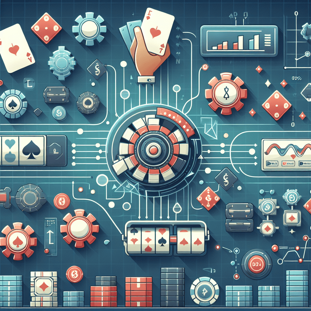 百家樂必勝公式圖解, modern digital art style, high quality, suitable for blog post, no text or watermarks