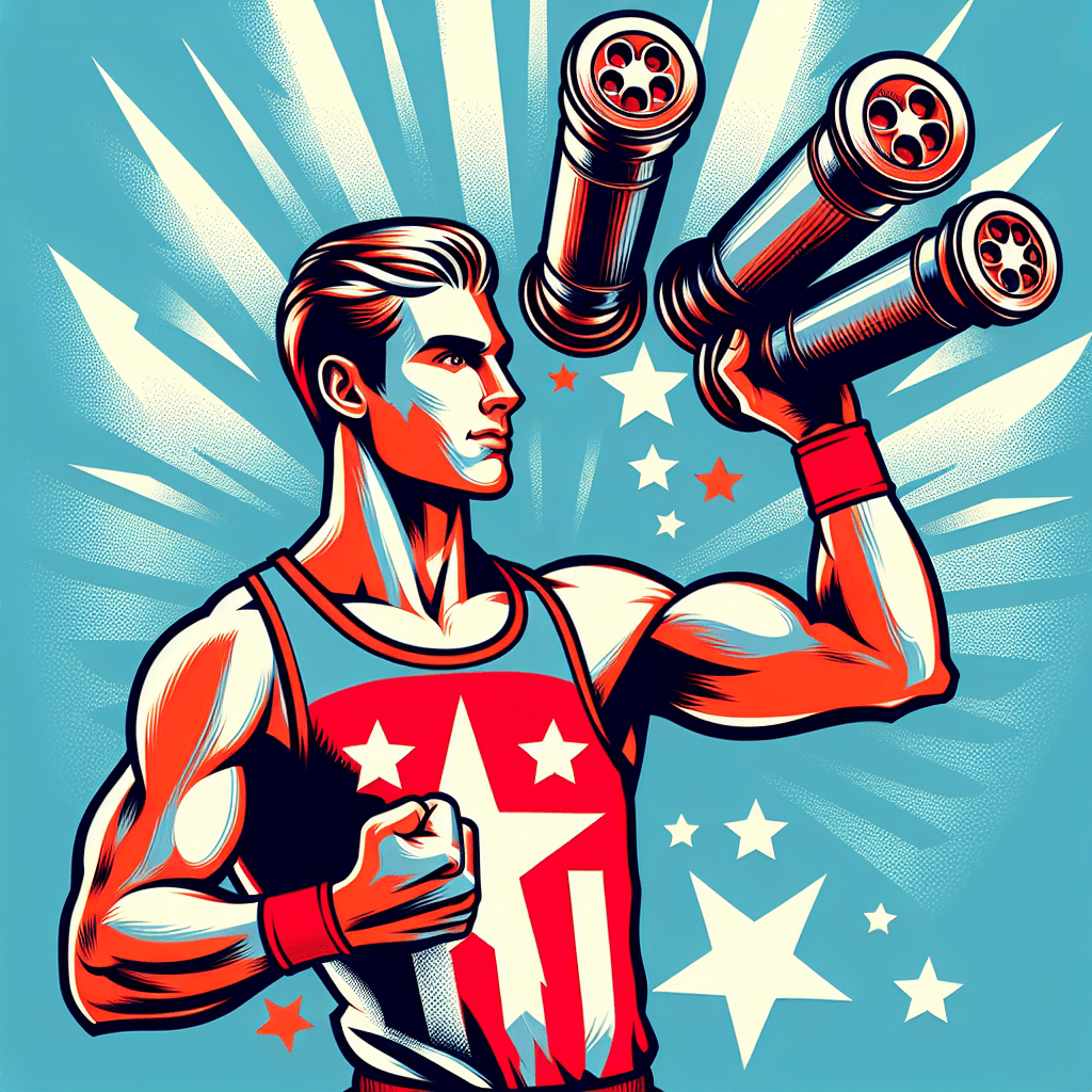 美西爐主運動家又養出超級巨砲！22歲菜鳥用4響炮自我介紹, professional blog illustration, high quality, suitable for blog post, no text or watermarks