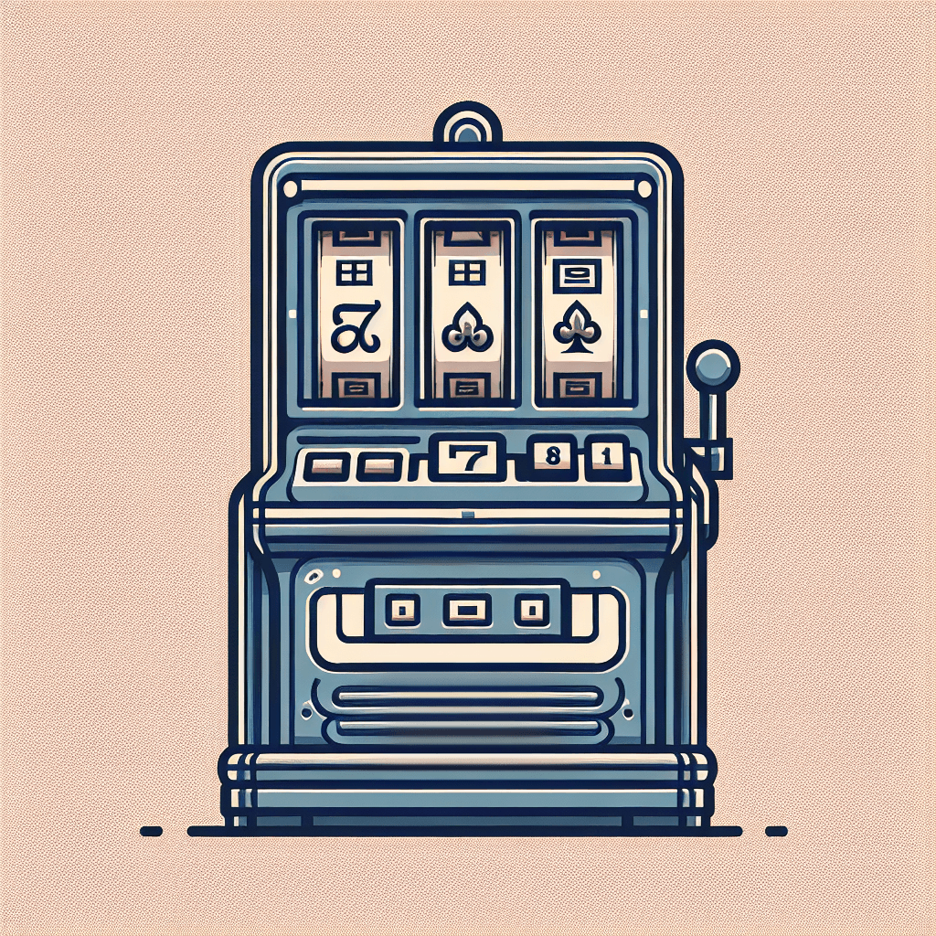 電子老虎機, professional blog illustration, high quality, suitable for blog post, no text or watermarks