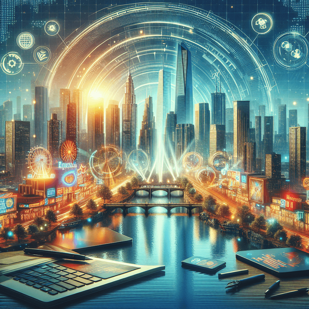 娛樂城推薦PTT 2024, modern digital art style, high quality, suitable for blog post, no text or watermarks