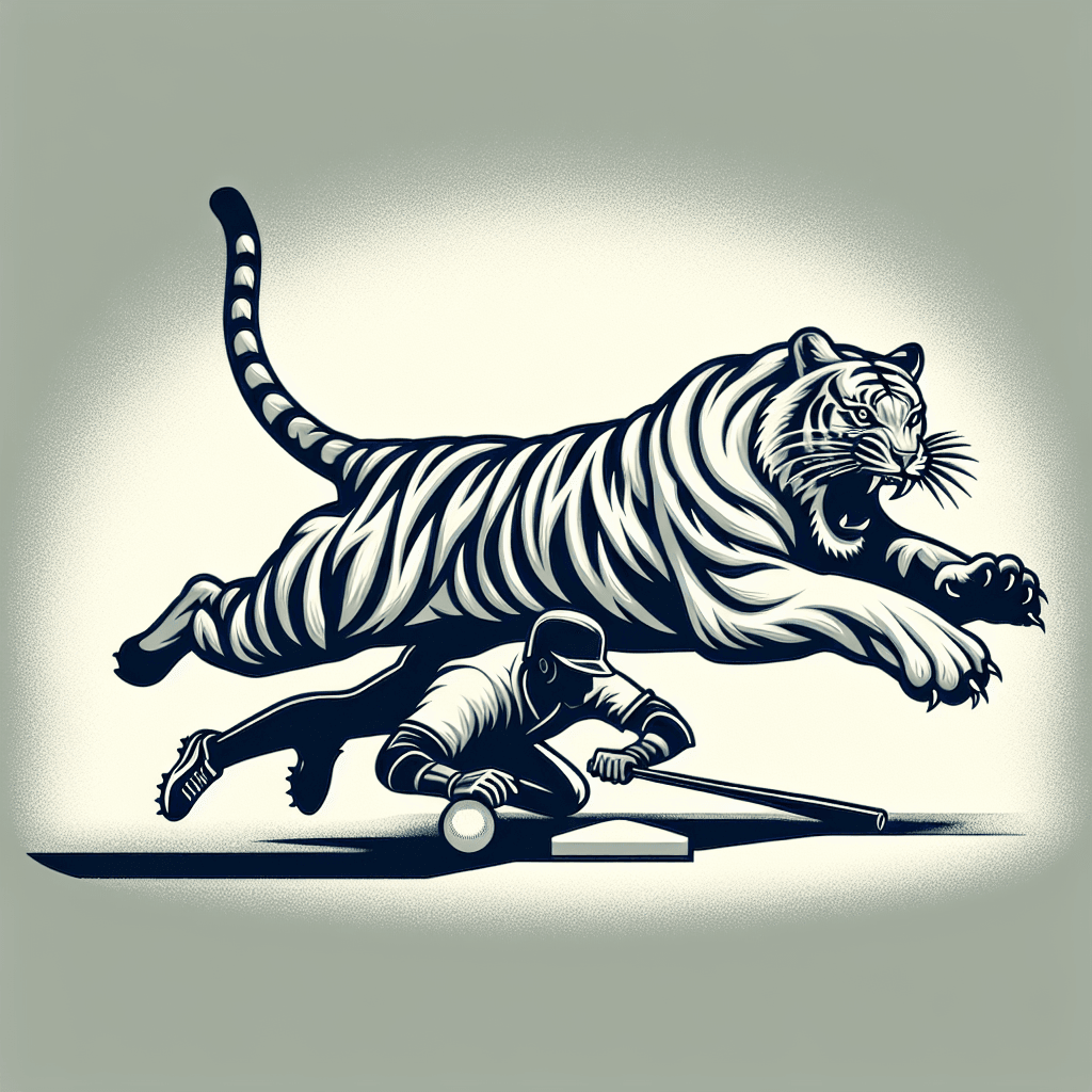 日職／猛虎盜壘王6連霸在望 加速封王獨走腳步, clean and minimalist design, high quality, suitable for blog post, no text or watermarks