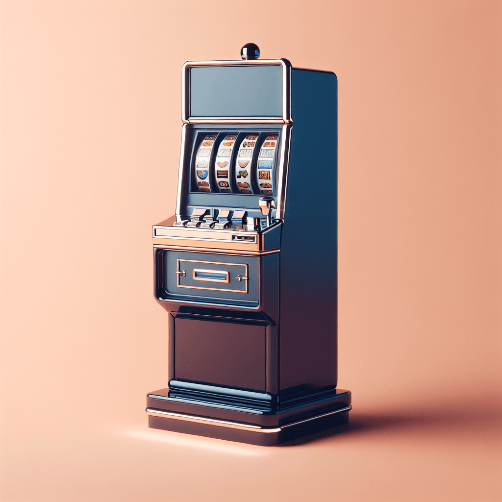 老虎機 英文, clean and minimalist design, high quality, suitable for blog post, no text or watermarks