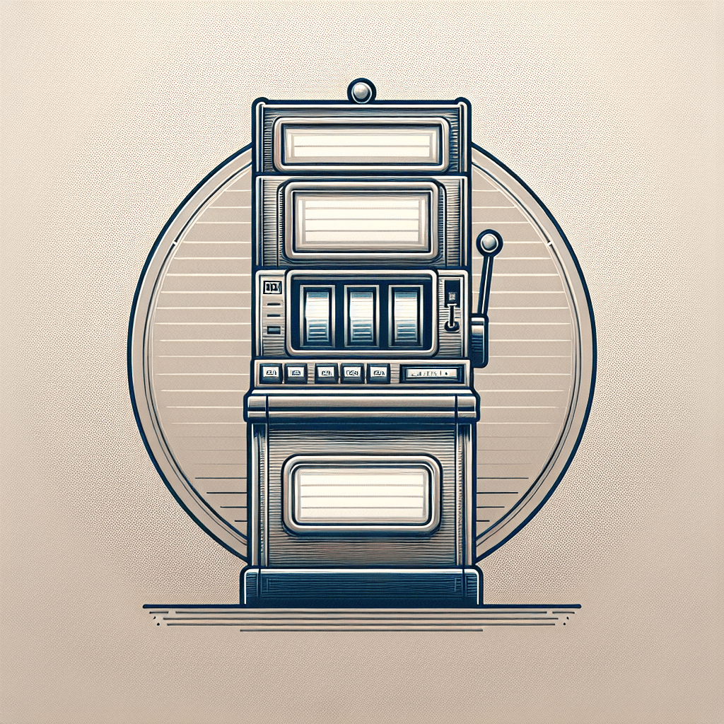 老虎機介紹, clean and minimalist design, high quality, suitable for blog post, no text or watermarks