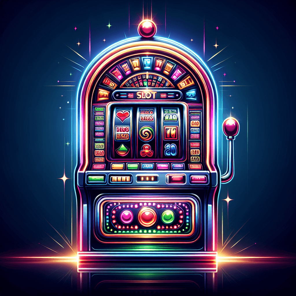 老虎機玩法, modern digital art style, high quality, suitable for blog post, no text or watermarks