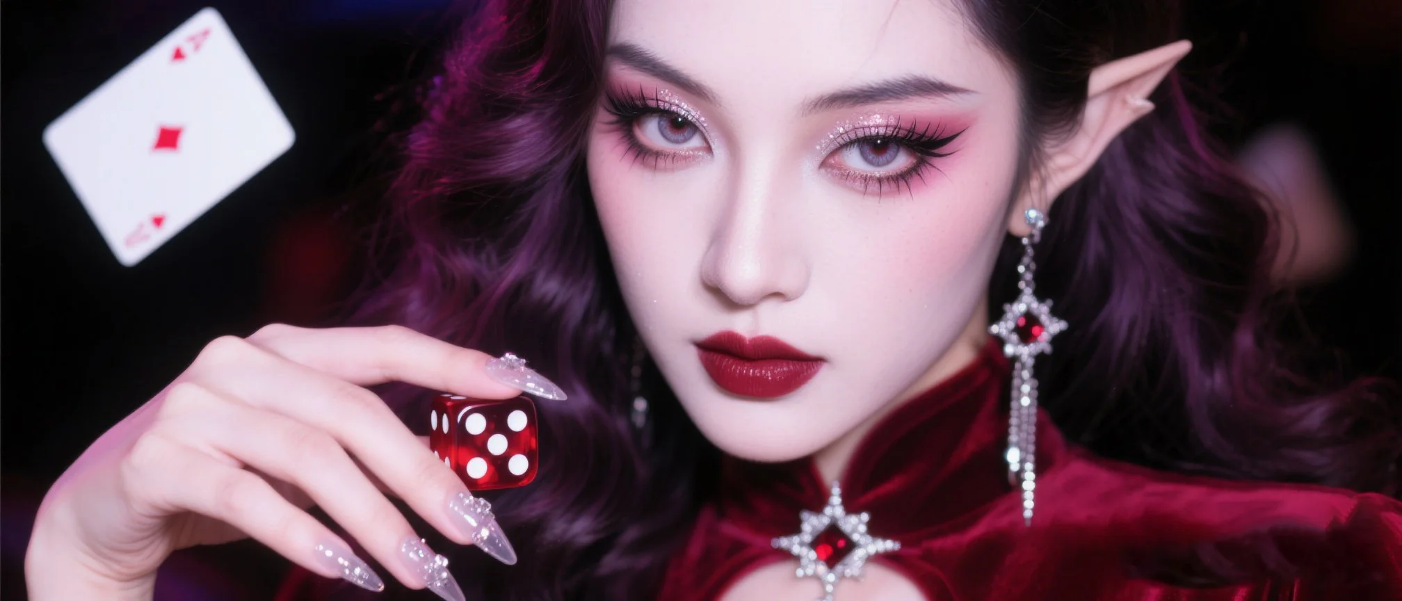 發牌靴與牌面示意圖,強調每一局都是獨立事件